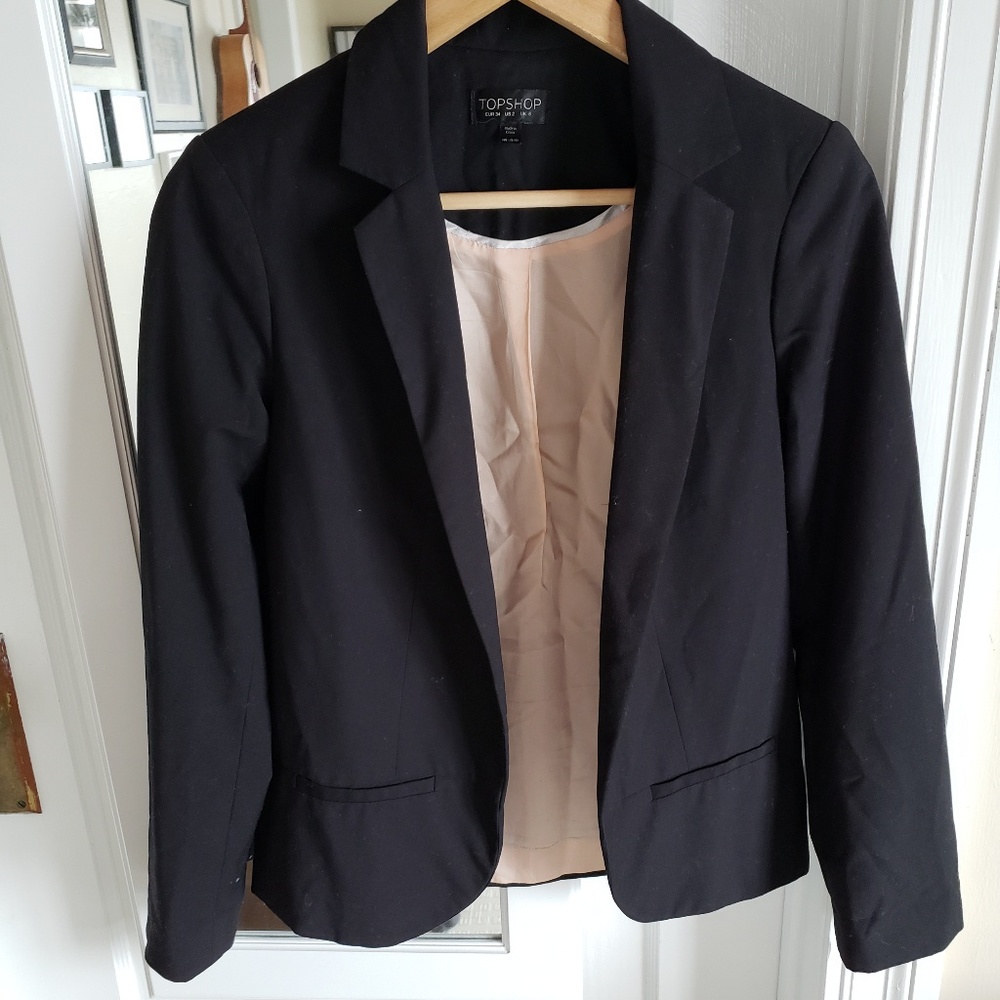 Top shop black blazer